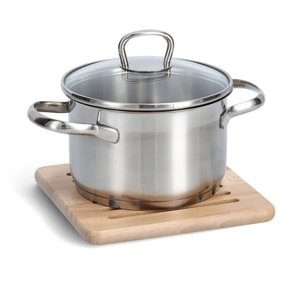 Grytunderlägg i bokträ