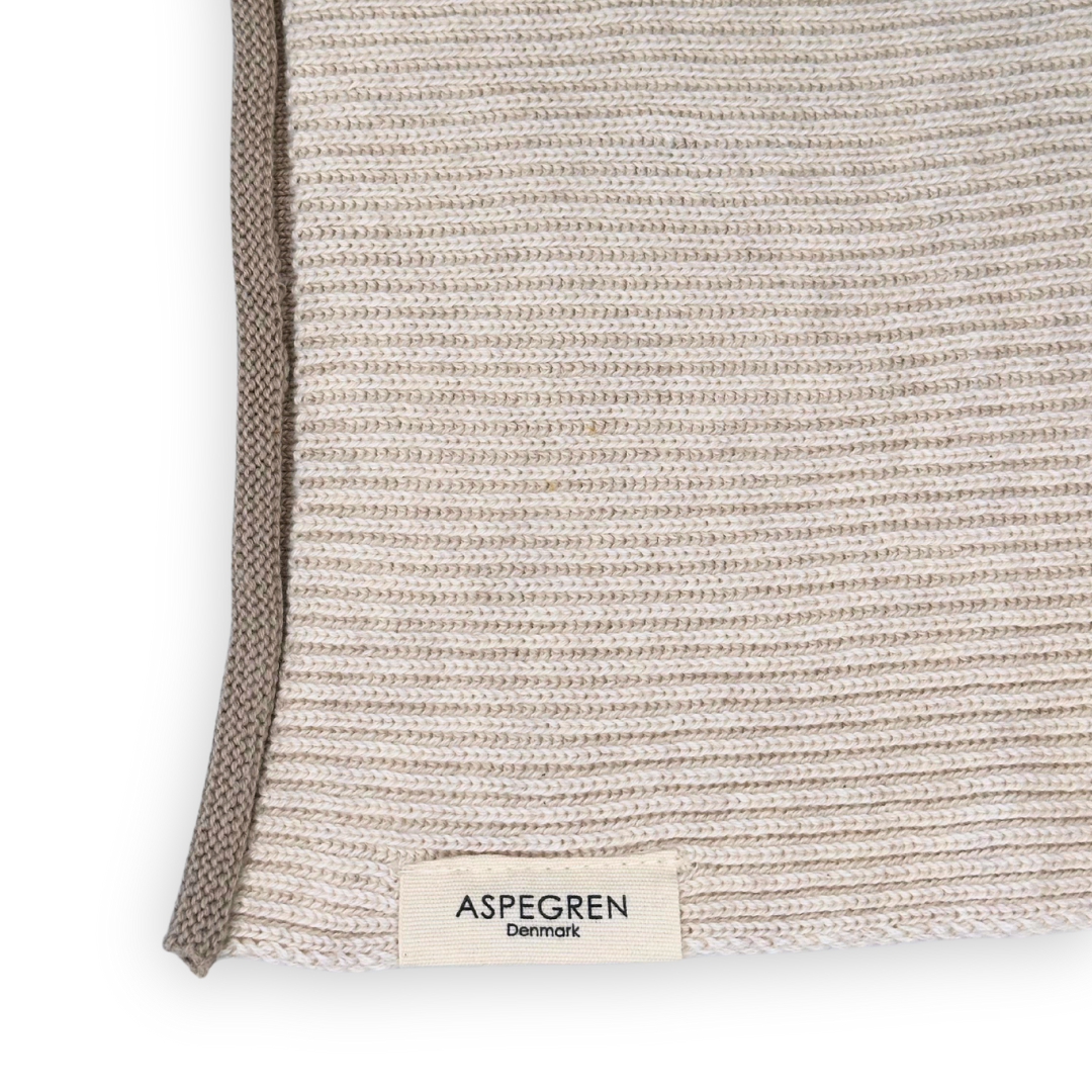 Presentset i 100% ekologisk bomull, set med 3 delar - Mocha Mousse