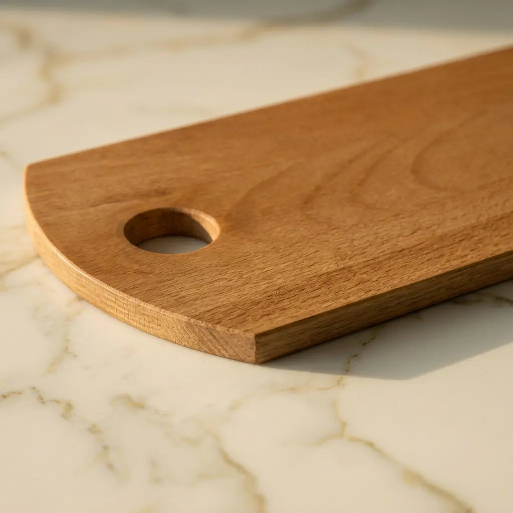 Skärbräda i bokträ 29x13 cm | Liten köksbräda för dagligt bruk