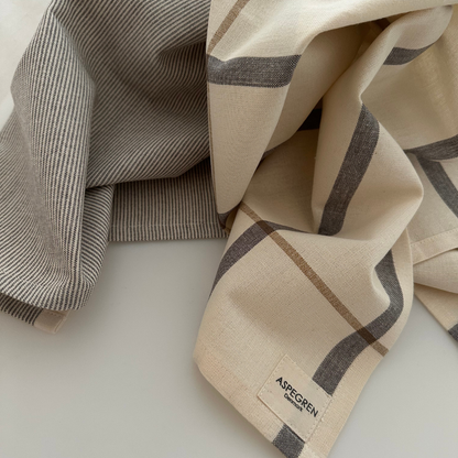 Kökshandduk - Ekologisk Bomull - Peppar 50x70 cm