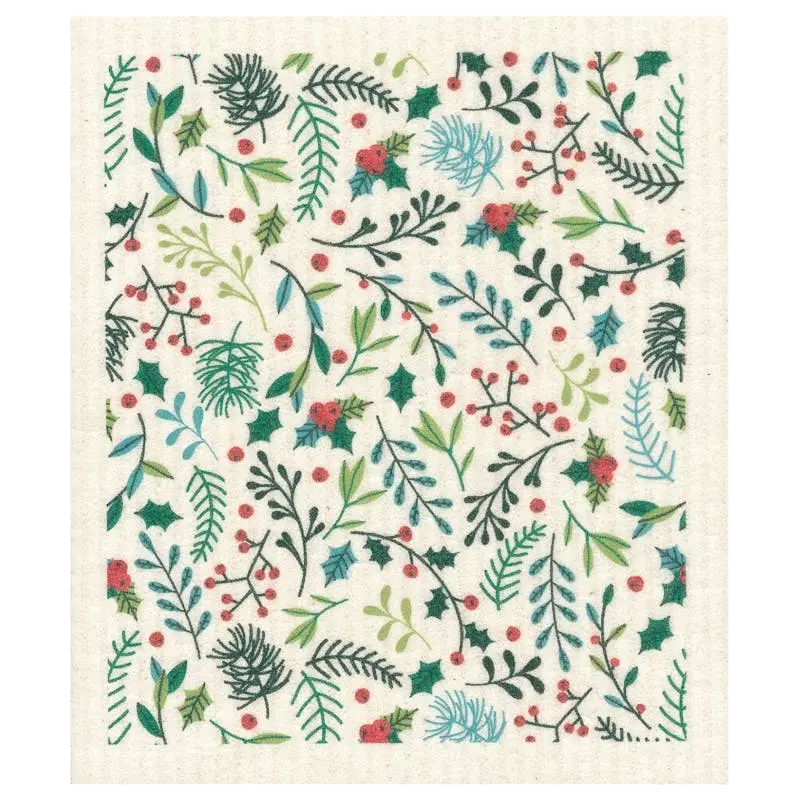 Ekologisk disktrasa med blommotiv