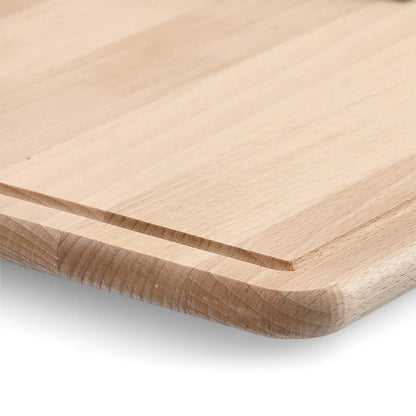 Medelstor skärbräda i bokträ