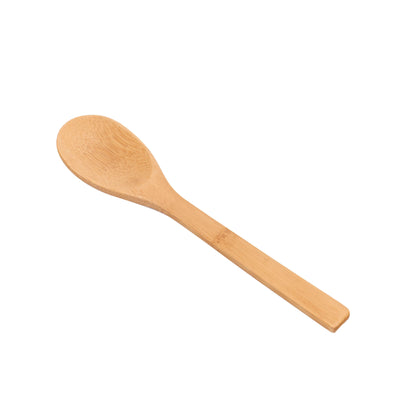 Köksredskapshållare med verktyg, 7 delar i bambu